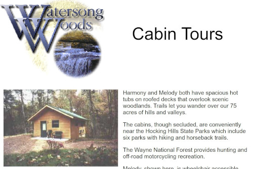 Watersong Woods Cabins